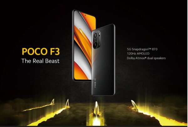 POCO F3 – 8 RAM e 256 GB – BRANCO