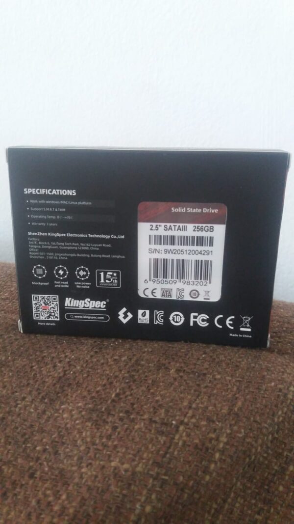 SSD 256 GB KingSpec - Imagem 9